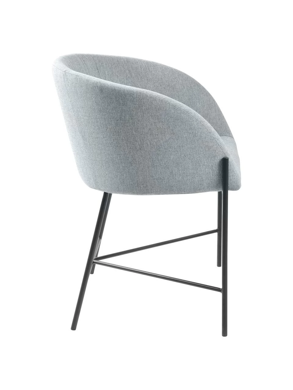 Chaise rembourrée Nelson, larg. 56 x prof. 54 cm 8 Chaise rembourrée Nelson, larg. 56 x prof. 54 cm – Image 6