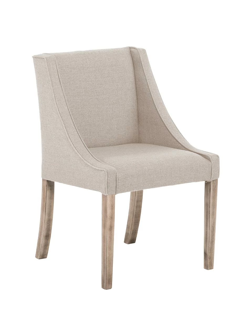 Westwing Collection Chaise rembourrée Savannah, larg. 60 x prof. 60 cm 3 Westwing Collection Chaise rembourrée Savannah, larg. 60 x prof. 60 cm