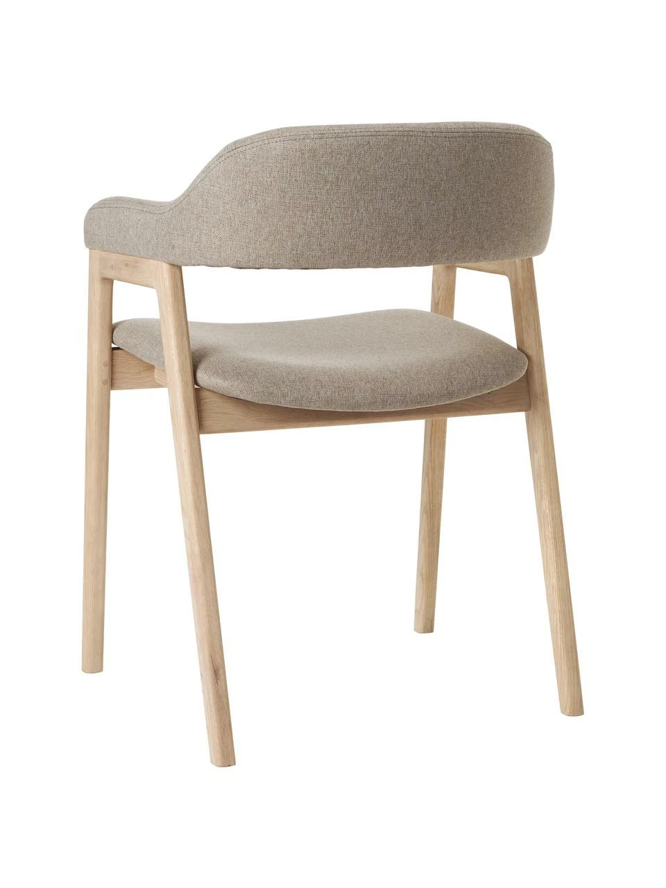 Westwing Collection Chaise rembourrée à accoudoirs Santiano, larg. 58 x prof. 58 cm 7 Westwing Collection Chaise rembourrée à accoudoirs Santiano, larg. 58 x prof. 58 cm – Image 5