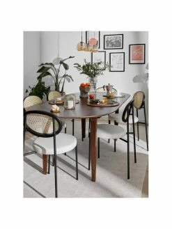 Salle à manger Soldes -Salle à manger Soldes Chaise rembourree cannage Niko 2 pieces 1