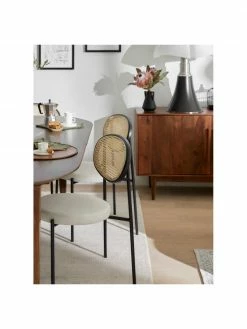 Westwing Collection Chaise rembourrée cannage Niko, 2 pièces, larg. 54 x haut. 84 cm 10 Westwing Collection Chaise rembourrée cannage Niko, 2 pièces, larg. 54 x haut. 84 cm -Salle à manger Soldes Chaise rembourree cannage Niko 2 pieces 2