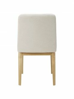 Westwing Collection Chaise rembourrée couleur crème Koga, larg. 47 x haut. 86 cm -Salle à manger Soldes Chaise rembourree couleur creme Koga 5