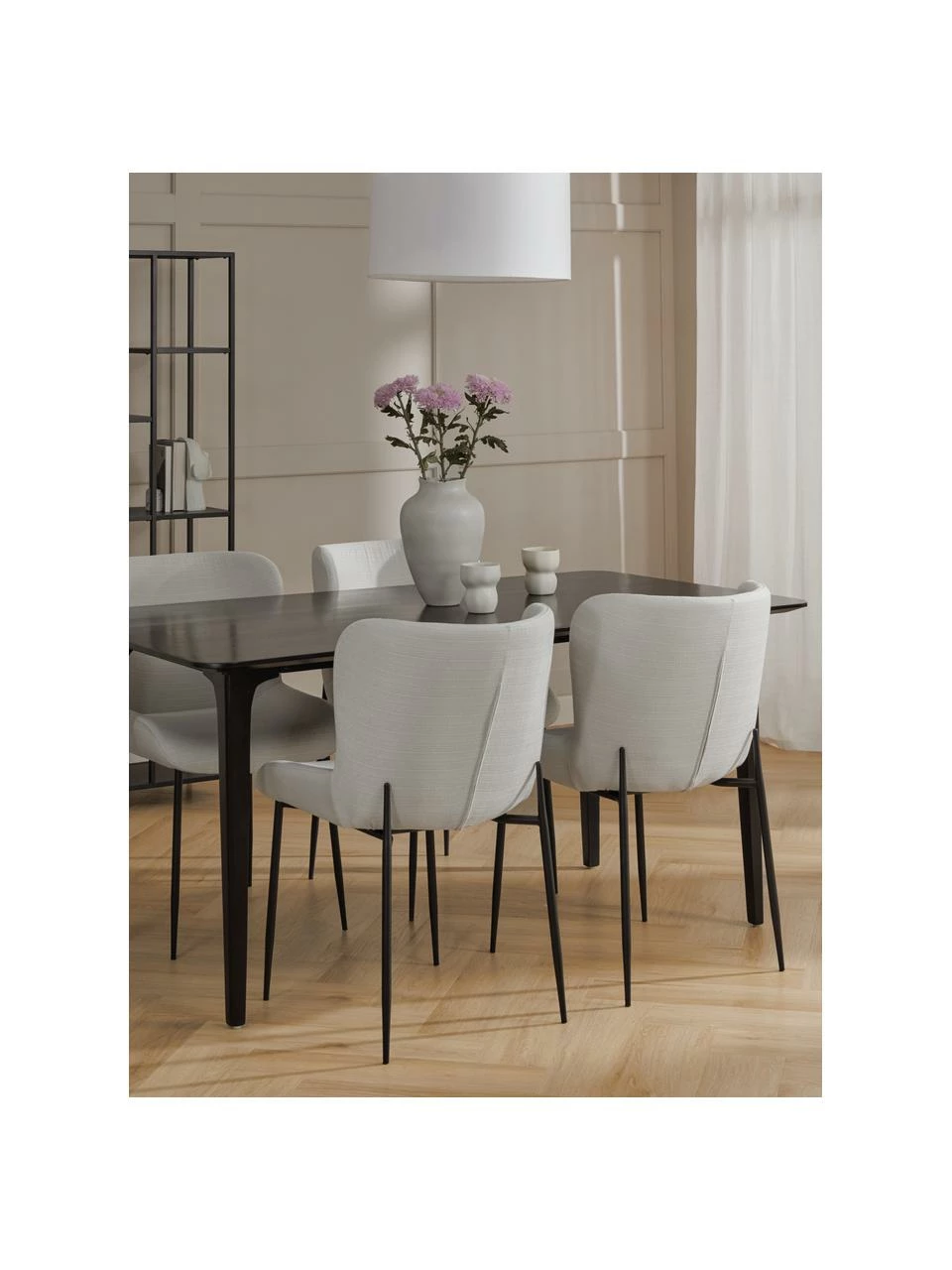 Westwing Collection Chaise rembourrée design Tess, larg. 49 x prof. 64 cm 5 Westwing Collection Chaise rembourrée design Tess, larg. 49 x prof. 64 cm – Image 3