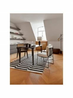 Westwing Collection Chaise rembourrée en métal Wayne, larg. 54 x prof. 58 cm -Salle à manger Soldes Chaise rembourree en metal Wayne 3