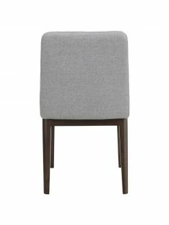 Westwing Collection Chaise rembourrée grise Koga, larg. 47 x haut. 86 cm 13 Westwing Collection Chaise rembourrée grise Koga, larg. 47 x haut. 86 cm -Salle à manger Soldes Chaise rembourree grise Koga 11