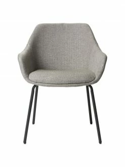 Rowico Chaise rembourrée moderne Haley, larg. 59 x prof. 61 cm -Salle à manger Soldes Chaise rembourree moderne Haley 3