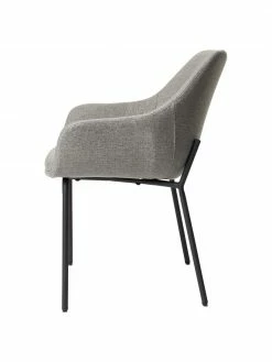 Rowico Chaise rembourrée moderne Haley, larg. 59 x prof. 61 cm -Salle à manger Soldes Chaise rembourree moderne Haley 4