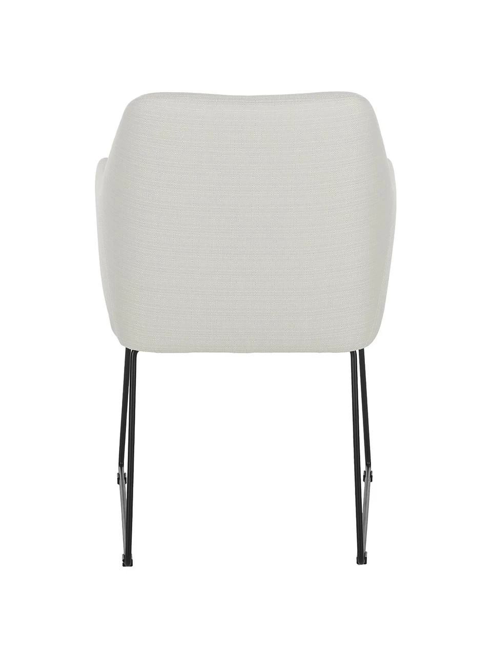 Westwing Collection Chaise rembourrée moderne blanc crème Isla, larg. 60 x prof. 62 cm 8 Westwing Collection Chaise rembourrée moderne blanc crème Isla, larg. 60 x prof. 62 cm – Image 6