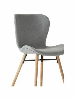Chaise rembourrée scandinave gris Batilda, 2 pièces, larg. 47 x prof. 53 cm -Salle à manger Soldes Chaise rembourree scandinave gris Batilda 2 pieces 3
