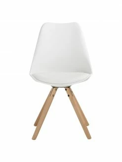 Jella & Jorg Chaise scandinave cuir synthétique Max, 2 pièces, larg. 46 x prof. 54 cm -Salle à manger Soldes Chaise scandinave cuir synthetique Max 2 pieces 4