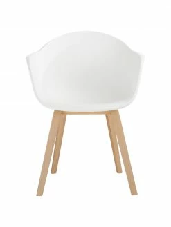 Westwing Collection Chaise scandinave plastique Claire, larg. 60 x prof. 54 cm -Salle à manger Soldes Chaise scandinave plastique Claire 4