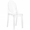 Kartell Chaise transparente en plastique Victoria Ghost, larg. 38 x prof. 52 cm