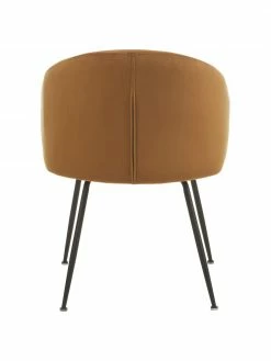 Westwing Collection Chaise velours rembourré Luisa, 2 pièces, larg. 59 x prof. 58 cm -Salle à manger Soldes Chaise velours rembourre Luisa 2 pieces 5