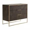 Westwing Collection Commode en bois massif Harry, larg. 100 x haut. 80 cm