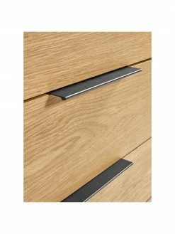 Commode plaquée chêne Stellar, larg. 100 x haut. 90 cm 11 Commode plaquée chêne Stellar, larg. 100 x haut. 90 cm -Salle à manger Soldes Commode plaquee chene Stellar 4