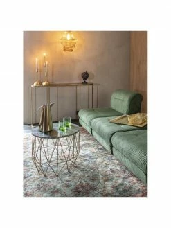 Dutchbone Console métal finition dorée Zodiac, larg. 121 x prof. 31 cm -Salle à manger Soldes Console metal finition doree Zodiac 4