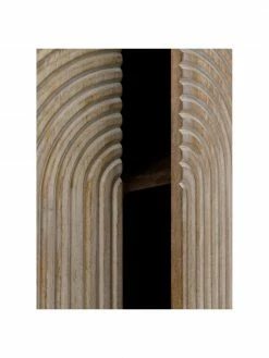 Enfilade bois de manguier massif Tess, larg. 100 x haut. 75 cm -Salle à manger Soldes Enfilade bois de manguier massif Tess 5