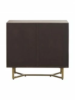 Westwing Collection Enfilade bois massif motif chevrons Luca, larg. 90 x haut. 83 cm 13 Westwing Collection Enfilade bois massif motif chevrons Luca, larg. 90 x haut. 83 cm -Salle à manger Soldes Enfilade bois massif motif chevrons Luca 5