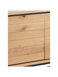 Enfilade plaquée bois de chêne Dalarna, larg. 197 x haut. 76 cm -Salle à manger Soldes Enfilade plaquee bois de chene Dalarna 5