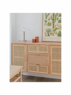 Enfilade rustique Cayetana, larg. 120 x haut. 81 cm 13 Enfilade rustique Cayetana, larg. 120 x haut. 81 cm -Salle à manger Soldes Enfilade rustique Cayetana 16