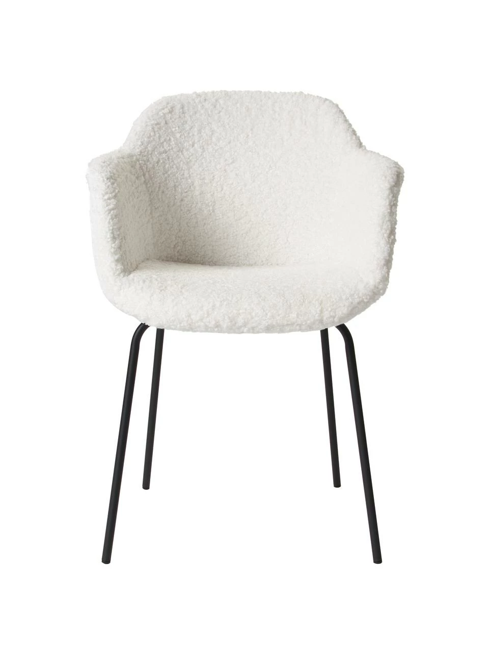 Westwing Collection Petite chaise à accoudoirs tissu peluche avec pieds en métal Fiji, larg. 58 x haut. 81 cm 7 Westwing Collection Petite chaise à accoudoirs tissu peluche avec pieds en métal Fiji, larg. 58 x haut. 81 cm – Image 5