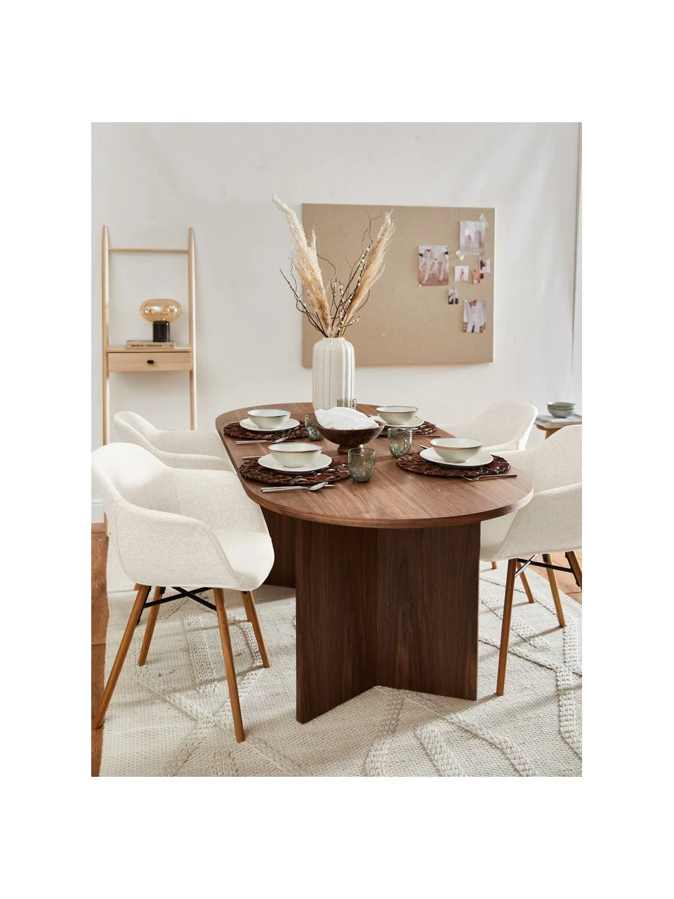 Westwing Collection Petite chaise scandinave Fiji, larg. 59 x prof. 55 cm 6 Westwing Collection Petite chaise scandinave Fiji, larg. 59 x prof. 55 cm – Image 4