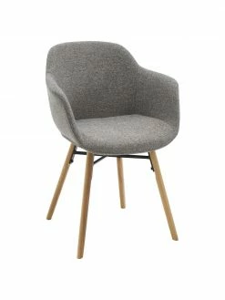 Westwing Collection Petite chaise scandinave Fiji, larg. 59 x prof. 55 cm