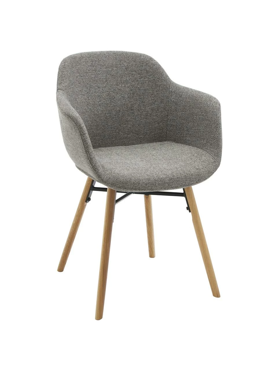 Westwing Collection Petite chaise scandinave Fiji, larg. 59 x prof. 55 cm 3 Westwing Collection Petite chaise scandinave Fiji, larg. 59 x prof. 55 cm