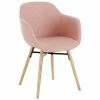Westwing Collection Petite chaise scandinave rose Fiji, larg. 59 x prof. 55 cm 1 Westwing Collection Petite chaise scandinave rose Fiji, larg. 59 x prof. 55 cm -Salle à manger Soldes Petite chaise scandinave rose Fiji