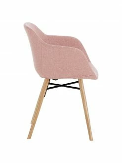 Westwing Collection Petite chaise scandinave rose Fiji, larg. 59 x prof. 55 cm -Salle à manger Soldes Petite chaise scandinave rose Fiji 4
