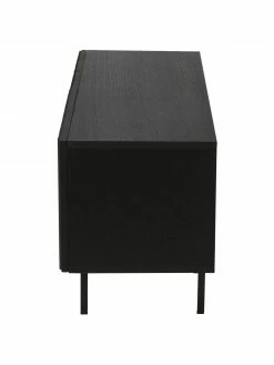 Petite enfilade à façade nervurée Mojo, larg. 120 x haut. 60 cm -Salle à manger Soldes Petite enfilade a facade nervuree Mojo 5