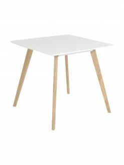 Petite table scandinave Flamy, 80 x 80 cm, larg. 80 x prof. 80 cm