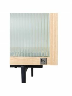 HKliving Rangement avec portes coulissantes Oli, larg. 80 x haut. 89 cm -Salle à manger Soldes Rangement avec portes coulissantes Oli 9