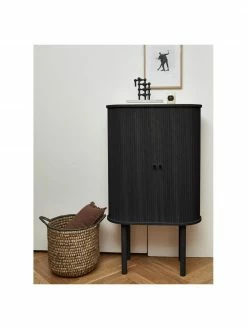 Westwing Collection Rangement moderne Calary, larg. 75 x haut. 130 cm -Salle à manger Soldes Rangement moderne Calary 2