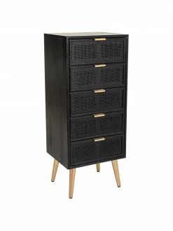 Rangement rustique Cayetana, larg. 42 x haut. 101 cm