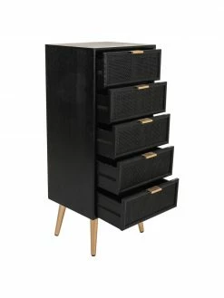 Rangement rustique Cayetana, larg. 42 x haut. 101 cm -Salle à manger Soldes Rangement rustique Cayetana 9