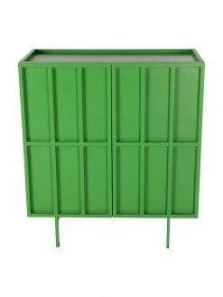 HKliving Rangement vert Pebble, larg. 80 x haut. 89 cm -Salle à manger Soldes Rangement vert Pebble 3