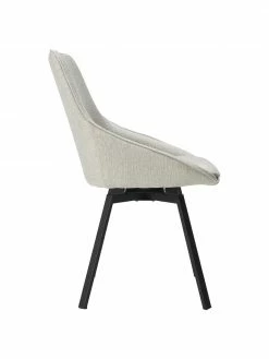 Rowico Table Brooklyn avec chaises pivotantes beige Alison, 5 élém., Lot de différentes tailles -Salle à manger Soldes Table Brooklyn avec chaises pivotantes beige Alison 5 elem 3