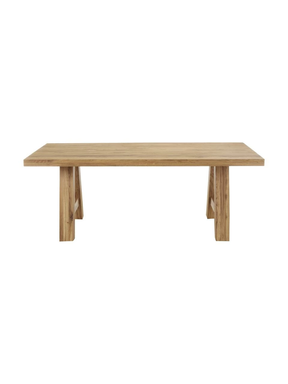 Westwing Collection Table à manger bois de chêne massif Ashton, différente tailles, larg. 200 x prof. 100 cm 7 Westwing Collection Table à manger bois de chêne massif Ashton, différente tailles, larg. 200 x prof. 100 cm – Image 5