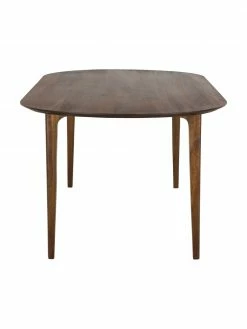 Westwing Collection Table à manger ovale bois de manguier massif Archie, 200 x 100, larg. 200 x prof. 100 cm -Salle à manger Soldes Table a manger ovale bois de manguier massif Archie 200 x 100 5