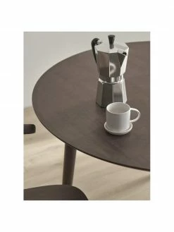 Table à manger ronde bois Jolina, Ø 106 cm, Ø 106 x haut. 76 cm -Salle à manger Soldes Table a manger ronde bois Jolina O 106 cm 3