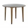 Westwing Collection Table à manger ronde bois de manguier massif Archie, Ø 110, Ø 110 x haut. 75 cm -Salle à manger Soldes Table a manger ronde bois de manguier massif Archie O 110