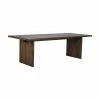 Rowico Table bois de chêne foncé Emmett, 240 x 95 cm, larg. 240 x prof. 95 cm -Salle à manger Soldes Table bois de chene fonce Emmett 240 x 95 cm