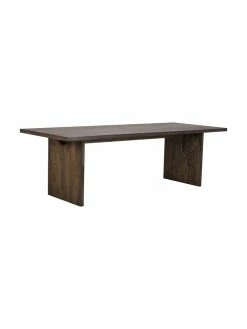 Rowico Table bois de chêne foncé Emmett, 240 x 95 cm, larg. 240 x prof. 95 cm