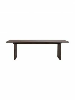 Rowico Table bois de ch&ecirc;ne fonc&eacute; Emmett, 240 x 95&nbsp;cm, larg. 240 x prof. 95 cm -Salle à manger Soldes Table bois de chene fonce Emmett 240 x 95 cm 3
