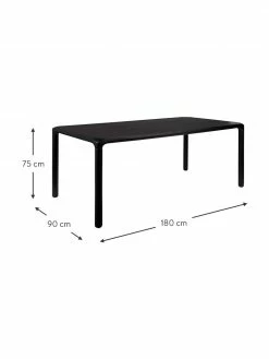 Zuiver Table bois de fr&ecirc;ne Storm, diff&eacute;rentes tailles, larg. 180 x prof. 90 cm -Salle à manger Soldes Table bois de frene Storm differentes tailles 9