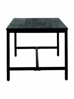 Westwing Collection Table bois de manguier massif Raw, 180 x 90 cm, larg. 180 x prof. 90 cm -Salle à manger Soldes Table bois de manguier massif Raw 180 x 90 cm 5