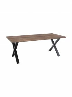 Table en bois massif Montpellier, 200 x 95 cm, larg. 200 x prof. 95 cmSeulement 1 produit disponible