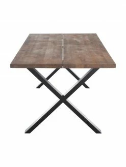 Table en bois massif Montpellier, 200 x 95 cm, larg. 200 x prof. 95 cmSeulement 1 produit disponible -Salle à manger Soldes Table en bois massif Montpellier 200 x 95 cm 4