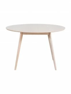 Rowico Table en bois massif Yumi, Ø 115 cm, Ø 115 x haut. 74 cm 11 Rowico Table en bois massif Yumi, Ø 115 cm, Ø 115 x haut. 74 cm -Salle à manger Soldes Table en bois massif Yumi O 115 cm 3